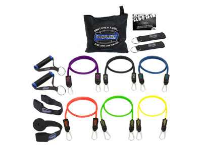 Stackable Anti-Snap Resistance Band Bodylastics