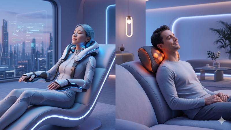 Hand Neck Massager Vs Electric Massage Pillow